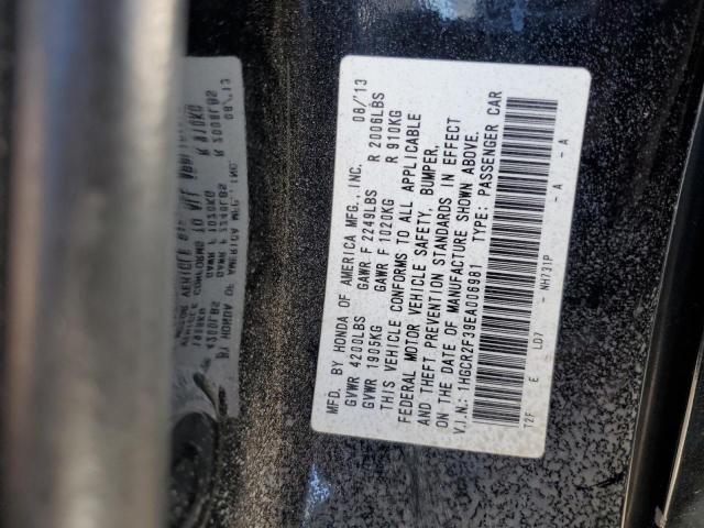 1HGCR2F39EA006981 Honda ACCORD LX