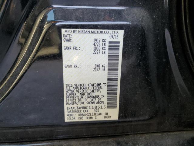1N4AL3AP6HC118515 Nissan ALTIMA 2.5
