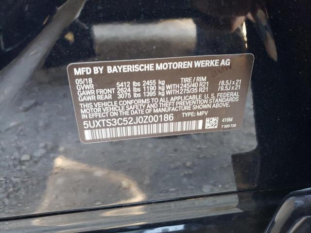 5UXTS3C52J0Z00186 BMW X3 Xdrivem40i