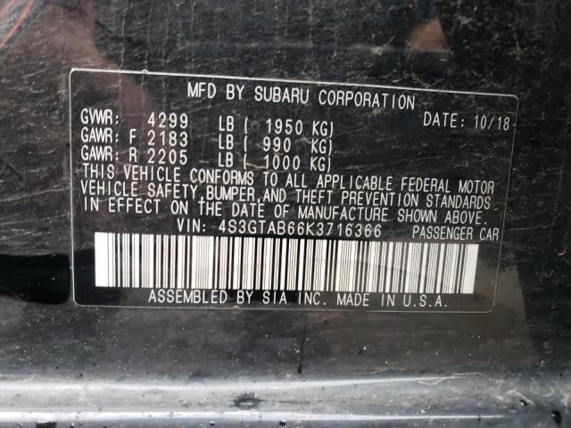 4S3GTAB66K3716366 Subaru IMPREZA