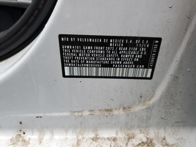 3VWB67AJ9HM283494 Volkswagen JETTA SE