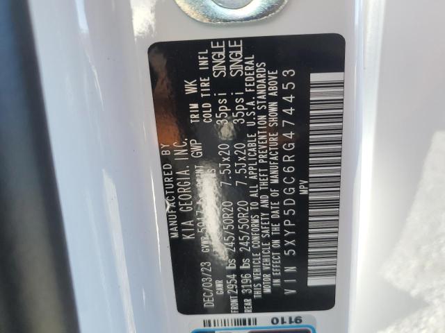 5XYP5DGC6RG474453 KIA Telluride Sx