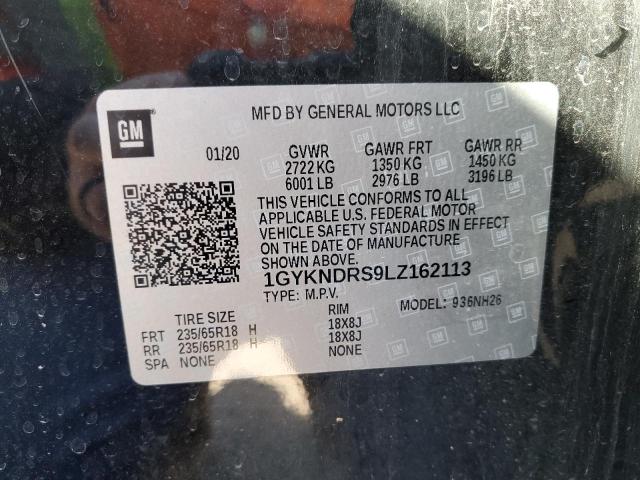 1GYKNDRS9LZ162113 Cadillac Xt5 Premium Luxury