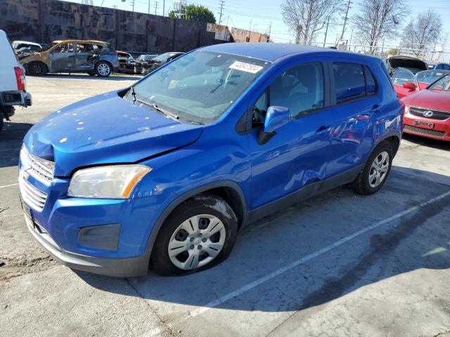 Auction sale of the 2016 Chevrolet Trax Ls, vin: KL7CJKSB3GB668164, lot number: 43847504