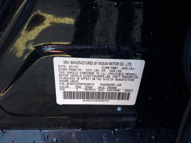 JN1BV7AP4FM349715 Infiniti Q50 BASE