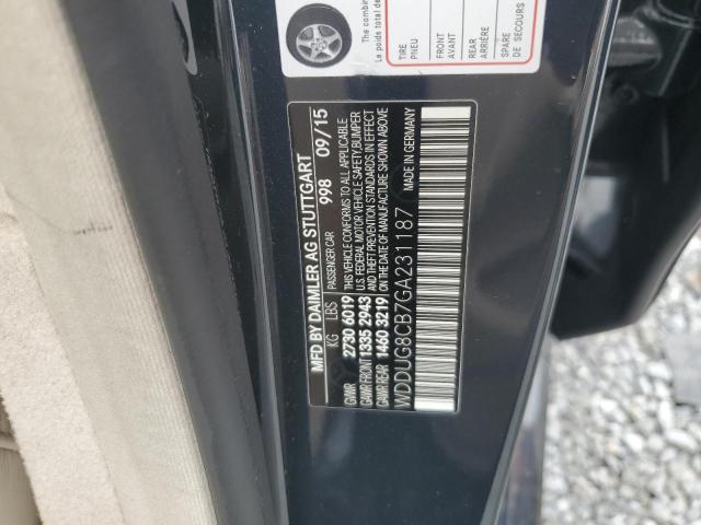 WDDUG8CB7GA231187 Mercedes-Benz S 550