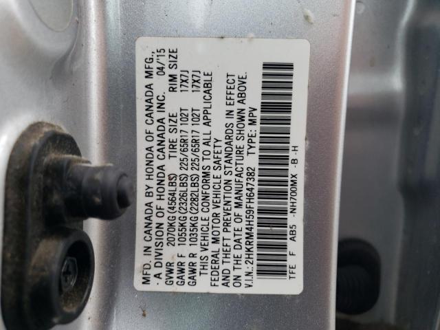 2HKRM4H59FH647382 Honda CR-V EX