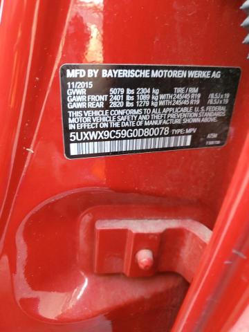 5UXWX9C59G0D80078 BMW X3 Xdrive28i