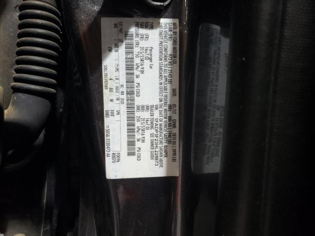 1FADP3F23HL228873 Ford FOCUS SE