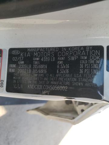 KNDCB3LC0H5056002 KIA NIRO FE