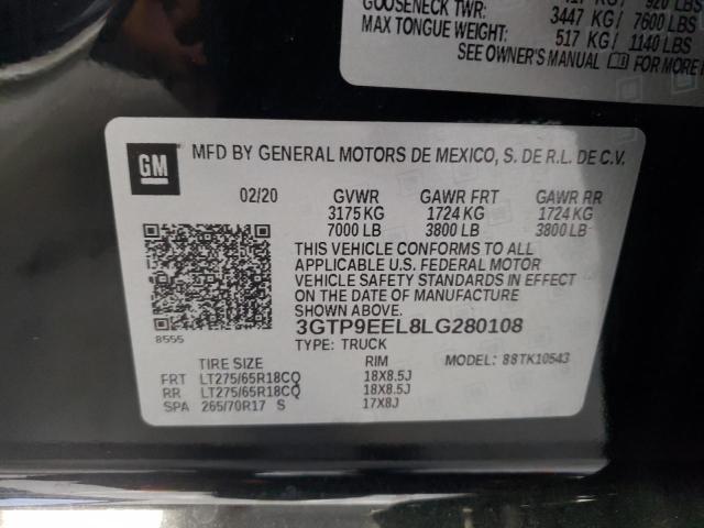 3GTP9EEL8LG280108 GMC Sierra K1500 At4