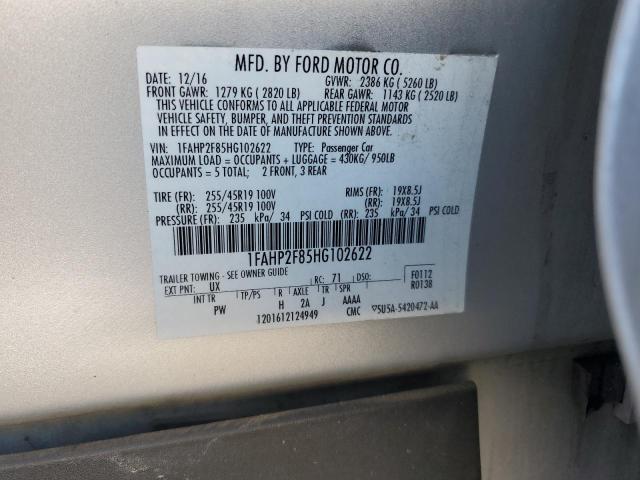 1FAHP2F85HG102622 Ford Taurus Limited