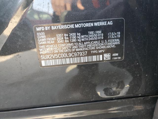 5UX2V5C00L9C97937 BMW X4 Xdrivem40i