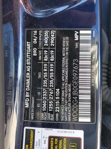 WDC0G4JB0GF097673 Mercedes-Benz GLC 300