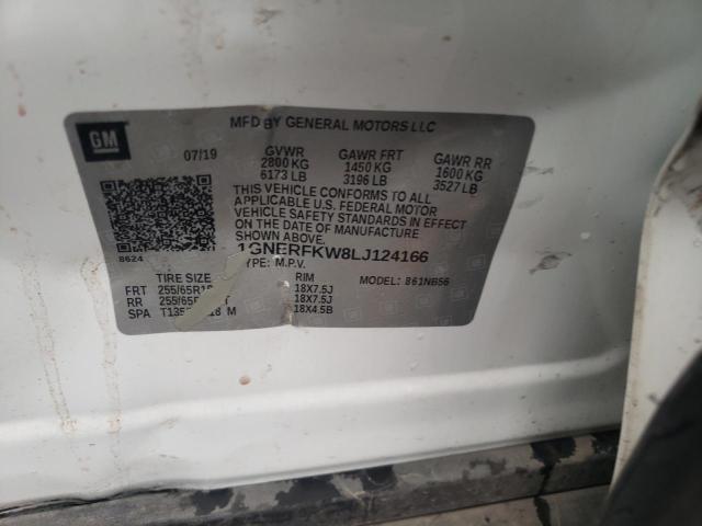 1GNERFKW8LJ124166 Chevrolet Traverse Ls