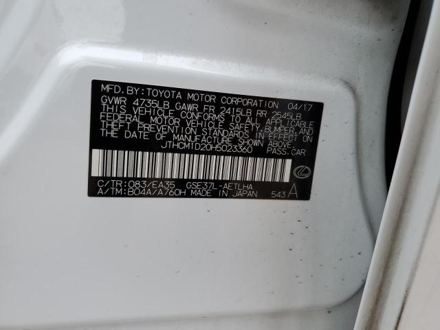 JTHCM1D20H5023360 Lexus IS 300