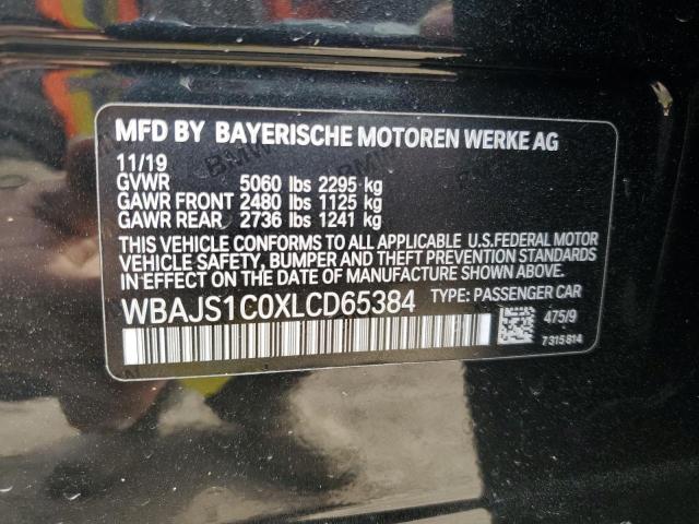 WBAJS1C0XLCD65384 BMW 540 I