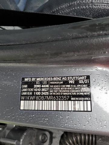 W1KWF8DB7MR632357 Mercedes-Benz C 300