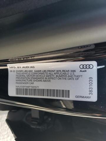 WAUFJBFW6P7001571 Audi E-tron Gt Premium Plus