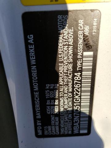 WBA3N7C51GK226784 BMW 428 I