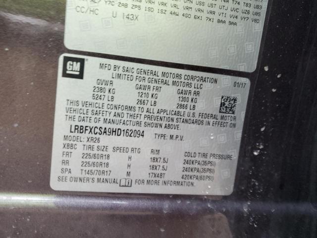 LRBFXCSA9HD162094 Buick Envision Preferred
