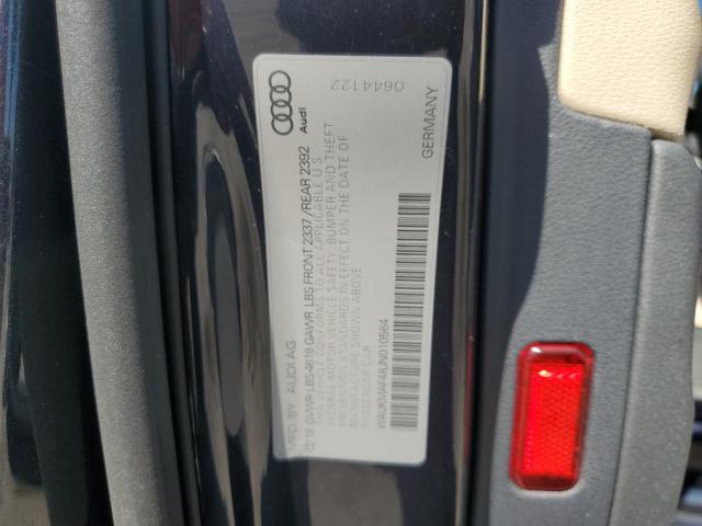 WAUKMAF48JN010564 Audi A4 PREMIUM
