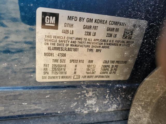 KL4MMESL9LB021801 Buick Encore Gx Select