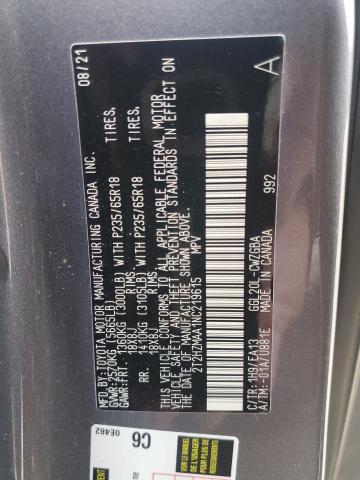 2T2HZMAA1NC219615 Lexus RX 350