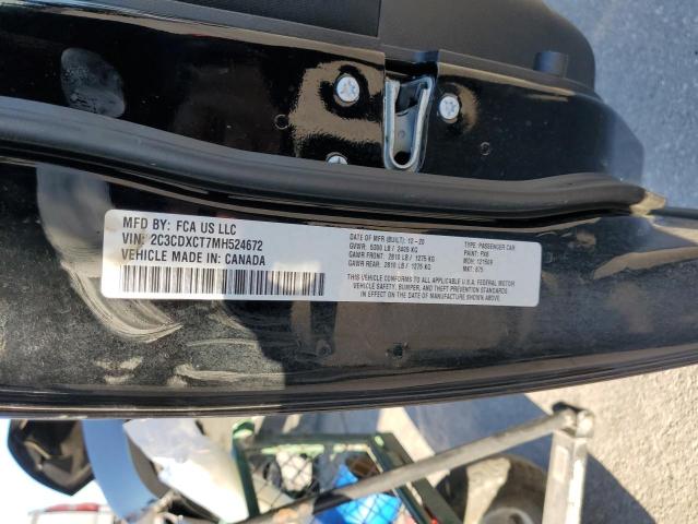 2C3CDXCT7MH524672 Dodge CHARGER R/T
