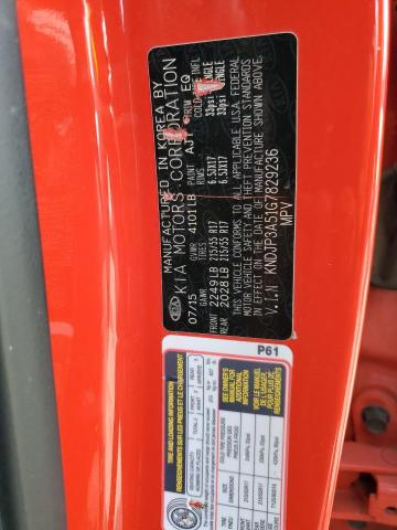 KNDJP3A51G7829236 KIA SOUL +