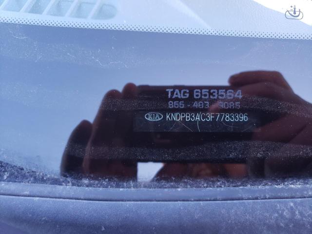 KNDPB3AC3F7783396 KIA Sportage Lx