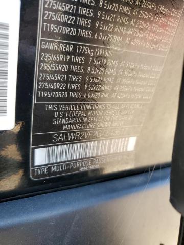 SALWR2VF2GA643617 Land Rover Range Rover Sport Hse