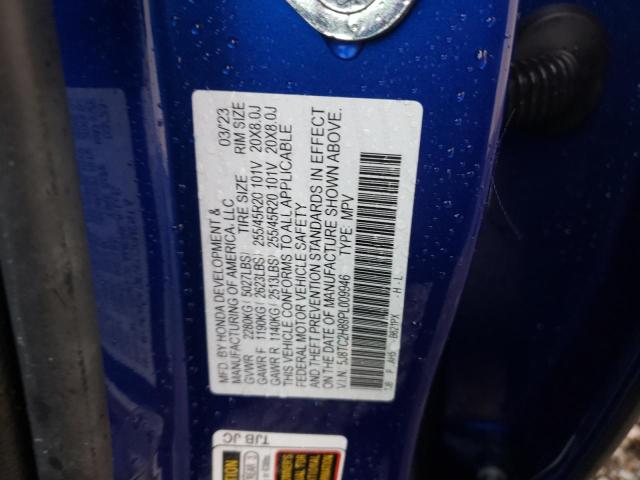 5J8TC2H89PL009946 Acura Rdx A-spec Advance