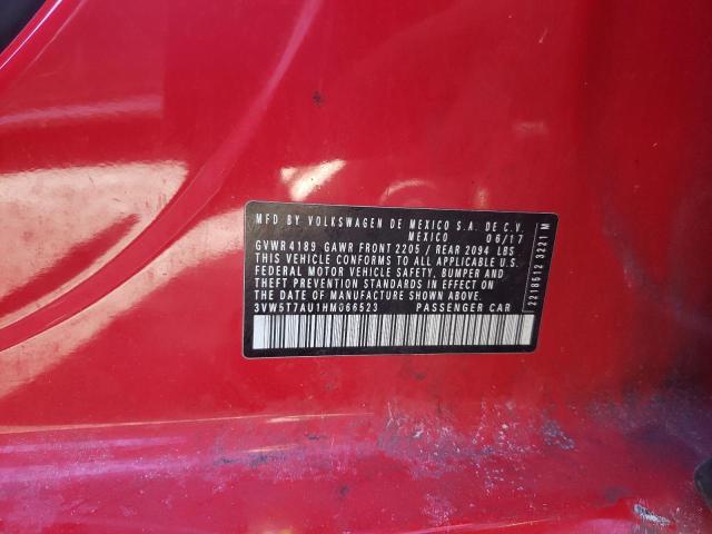 3VW5T7AU1HM066523 Volkswagen GTI S