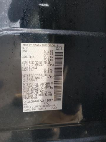 5N1DL0MM0KC524607 Infiniti QX60 LUXE