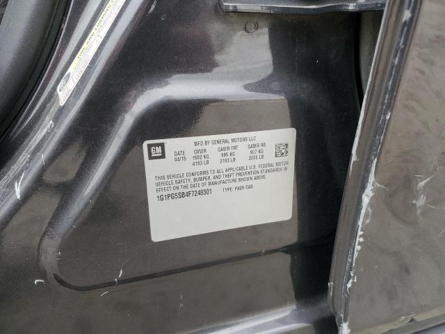 1G1PG5SB4F7248301 Chevrolet CRUZE LTZ