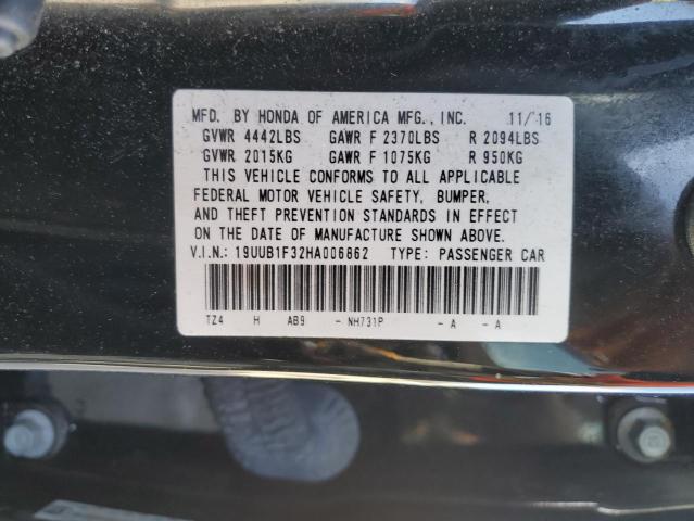 19UUB1F32HA006862 Acura TLX
