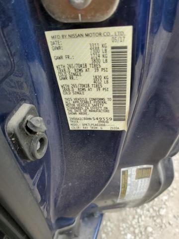 1N6AA1C86HN549559 Nissan TITAN S