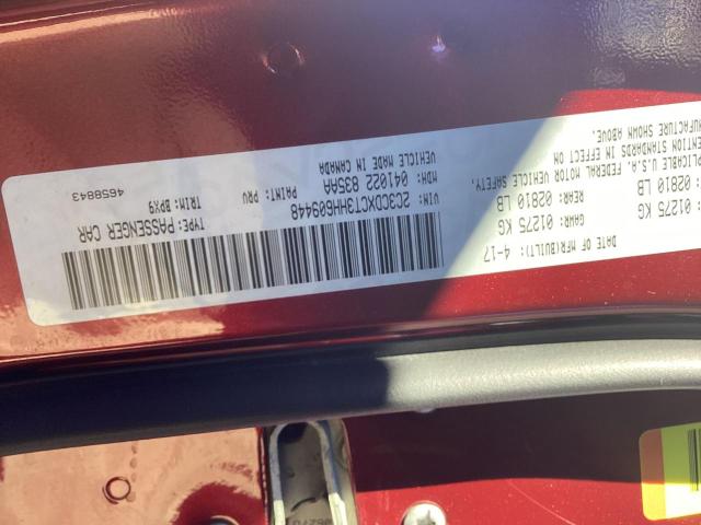 2C3CDXCT3HH609448 Dodge CHARGER R/T