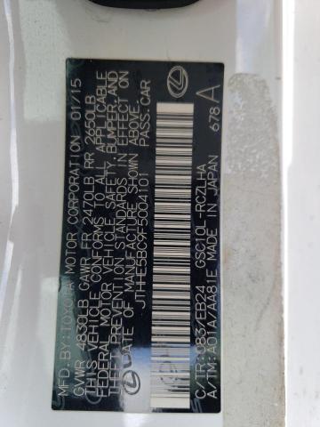 JTHHE5BC9F5004101 Lexus RC 350