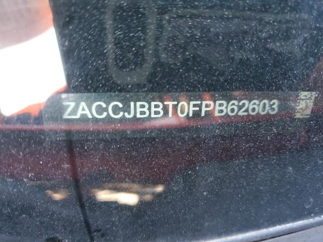 ZACCJBBT0FPB62603 Jeep Renegade Latitude