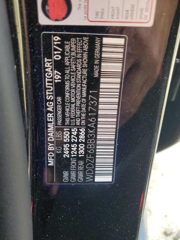 WDDZF6BB3KA617371 Mercedes-Benz E Amg 53 4matic
