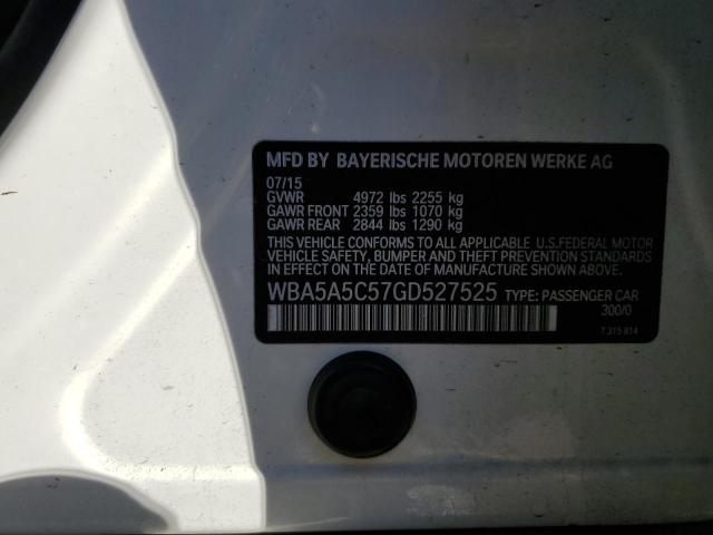 WBA5A5C57GD527525 BMW 528 I