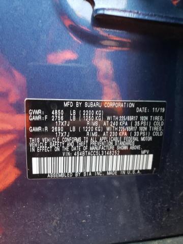 4S4BTACC5L3148252 Subaru Outback Premium