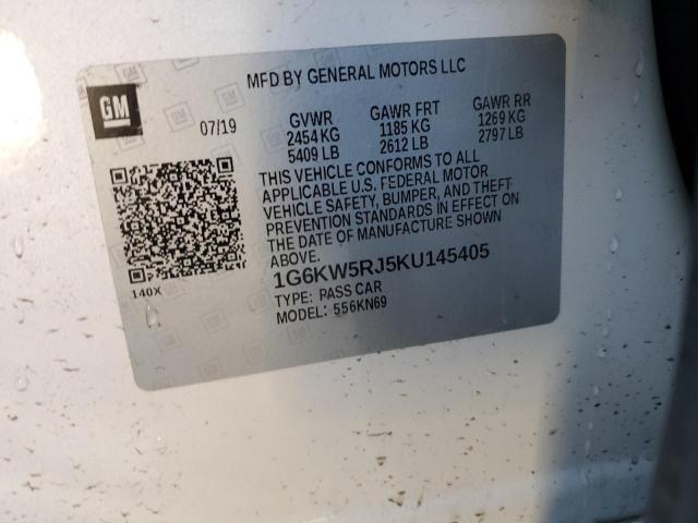 1G6KW5RJ5KU145405 Cadillac Ct6-v