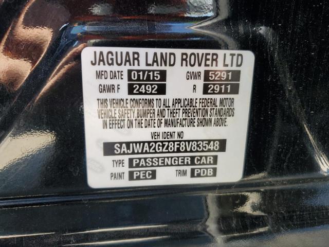 SAJWA2GZ8F8V83548 Jaguar Xjl Portfolio