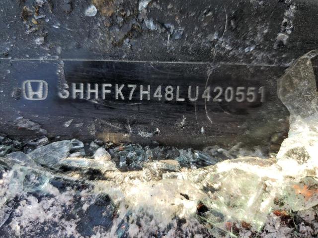 SHHFK7H48LU420551 Honda Civic Sport