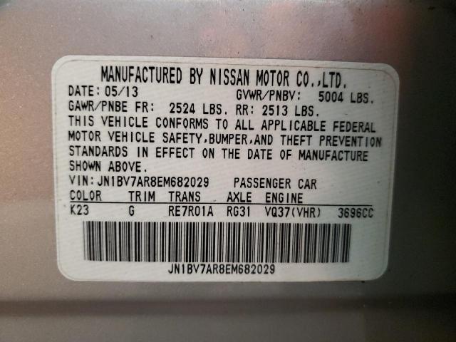 JN1BV7AR8EM682029 Infiniti Q50 BASE