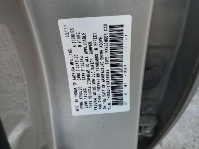 1HGCR2F37HA199068 Honda ACCORD LX