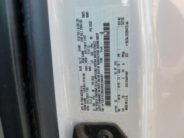 1FTEX1C80HKE24027 Ford F150 Super Cab